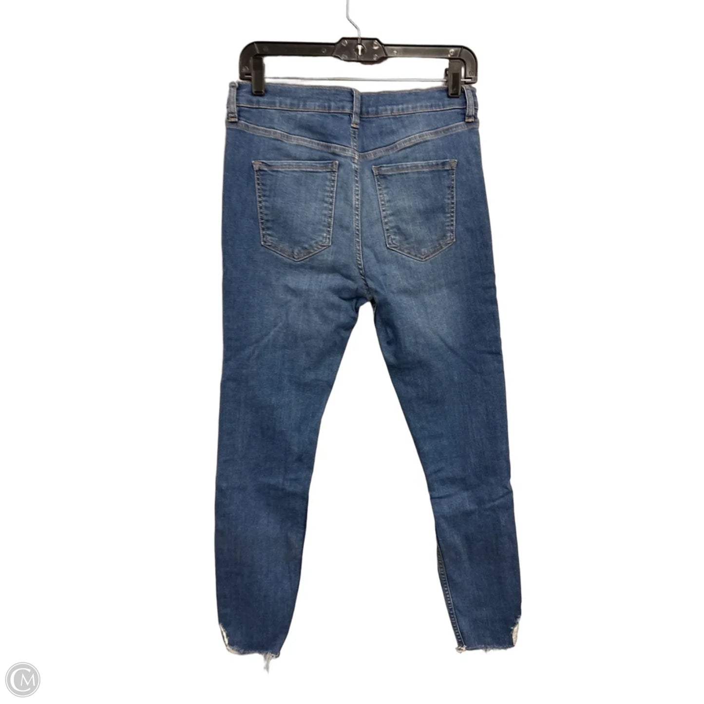 Jeans Skinny By Free People In Blue, Size: 8