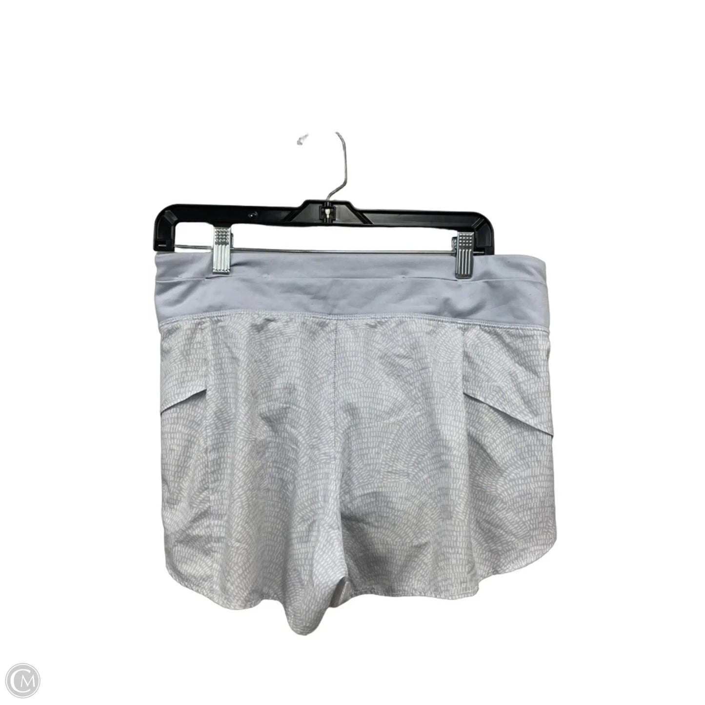 Athletic Shorts By Calia In Grey & White, Size: M