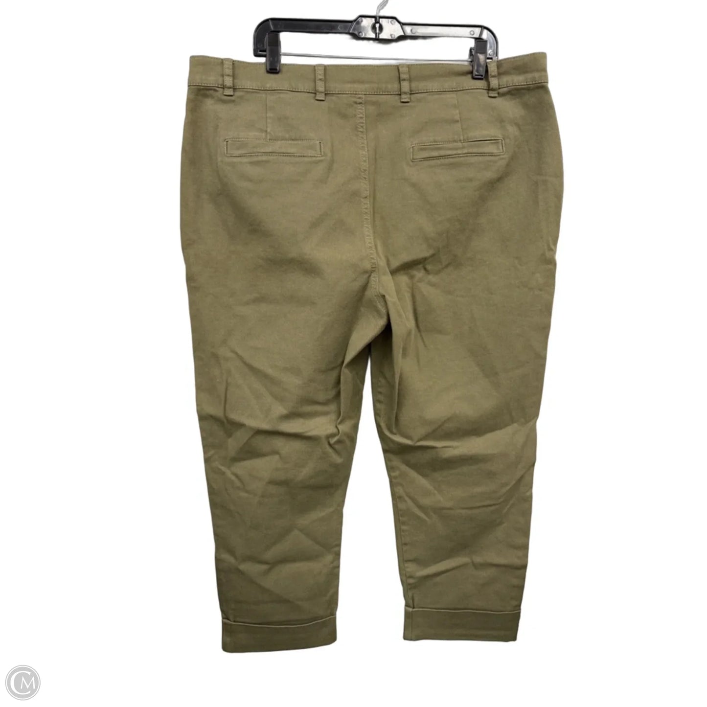 Pants Chinos & Khakis By Peruvian Connection In Green, Size: 18