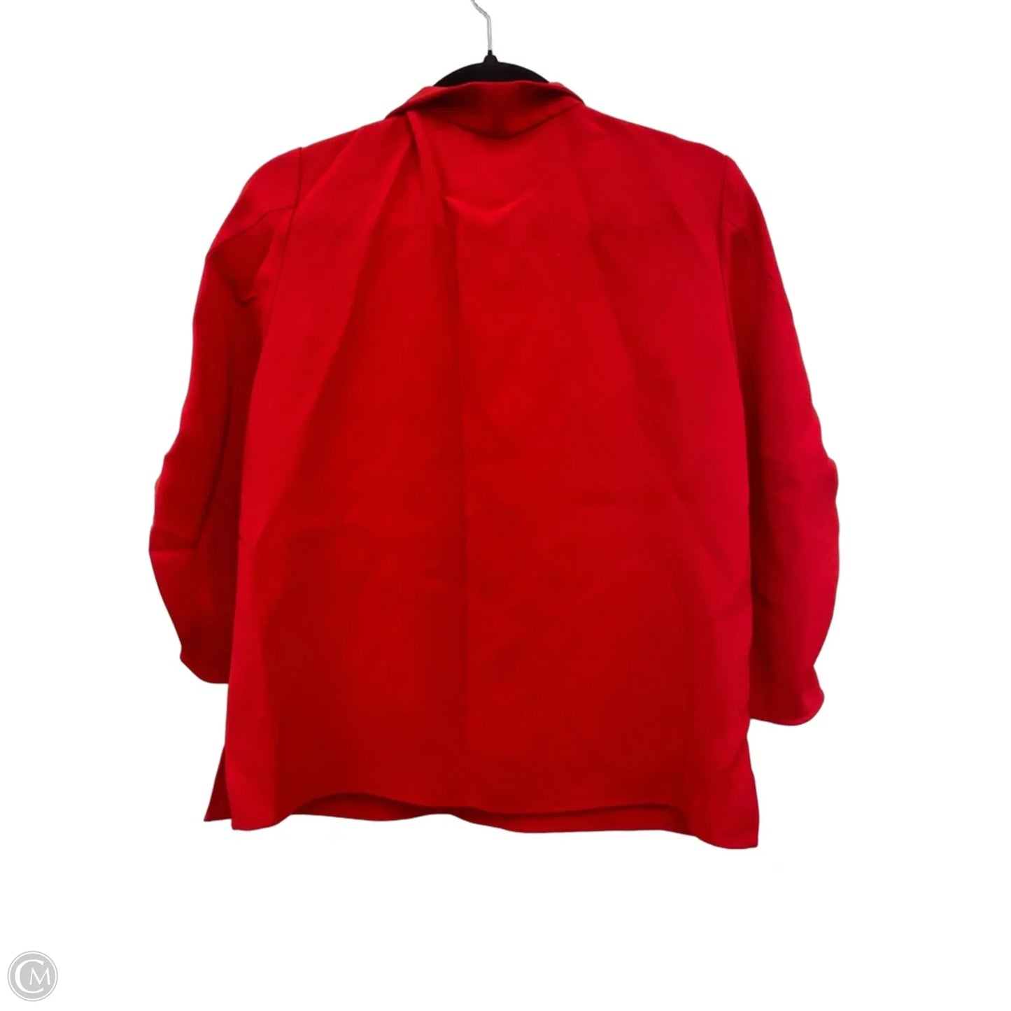 Blouse Designer By Lafayette 148 In Red, Size: S