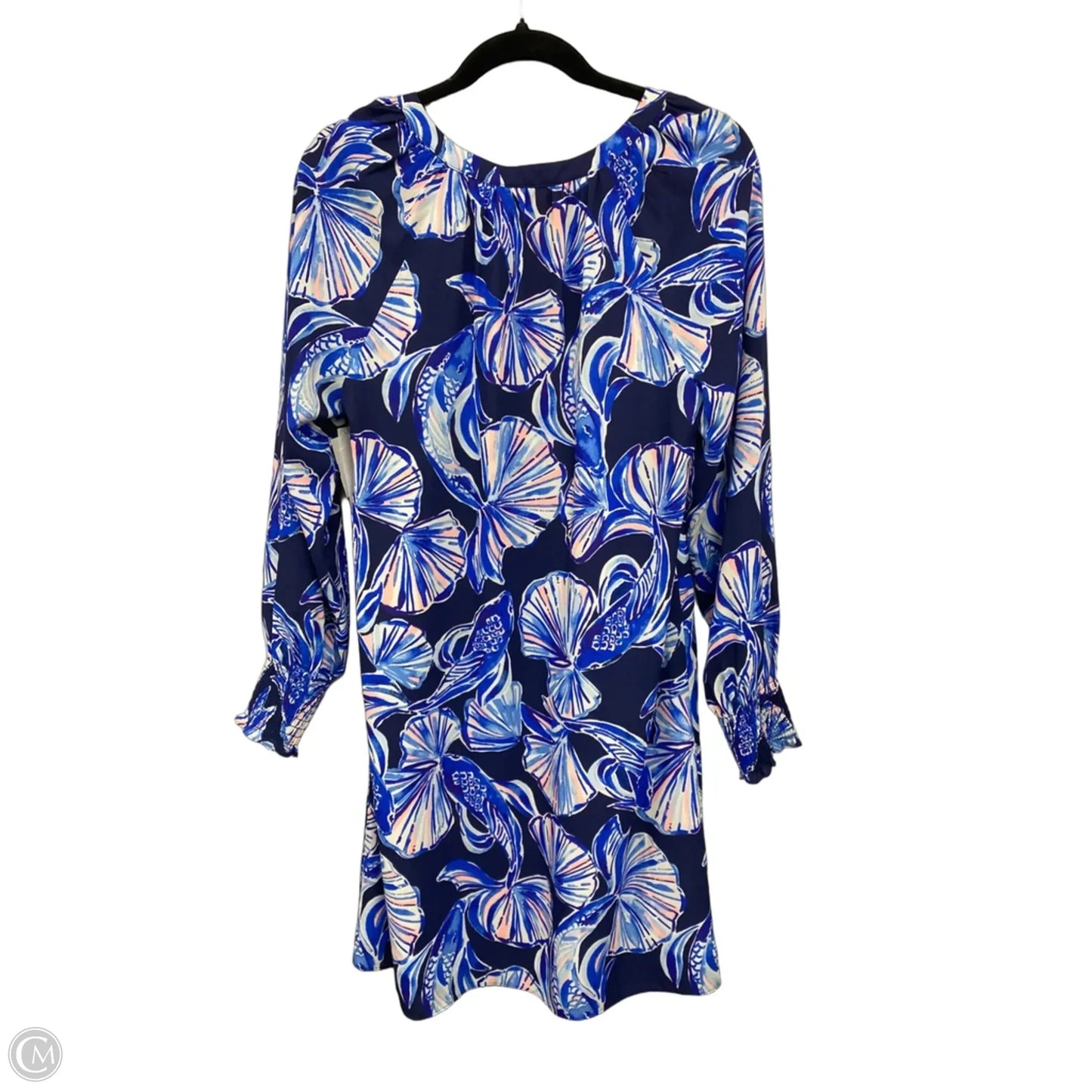 Dress Designer By Lilly Pulitzer In Blue & Pink, Size: M