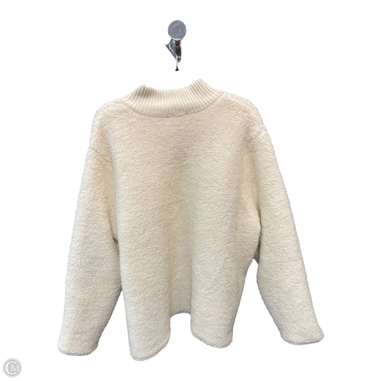 Jacket Fleece By Barefoot Dreams In Cream, Size: 3x