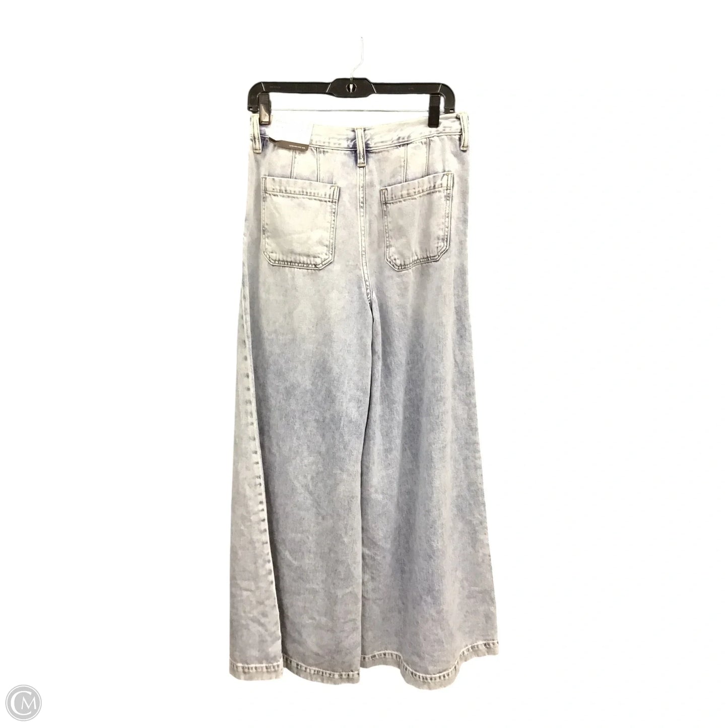 Jeans Wide Leg By Kancan In Blue, Size: 4