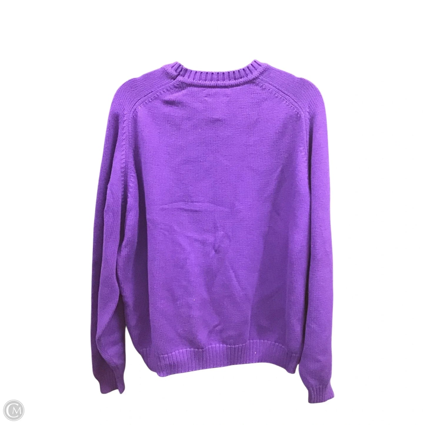 Sweater By Lands End In Purple, Size: Xl