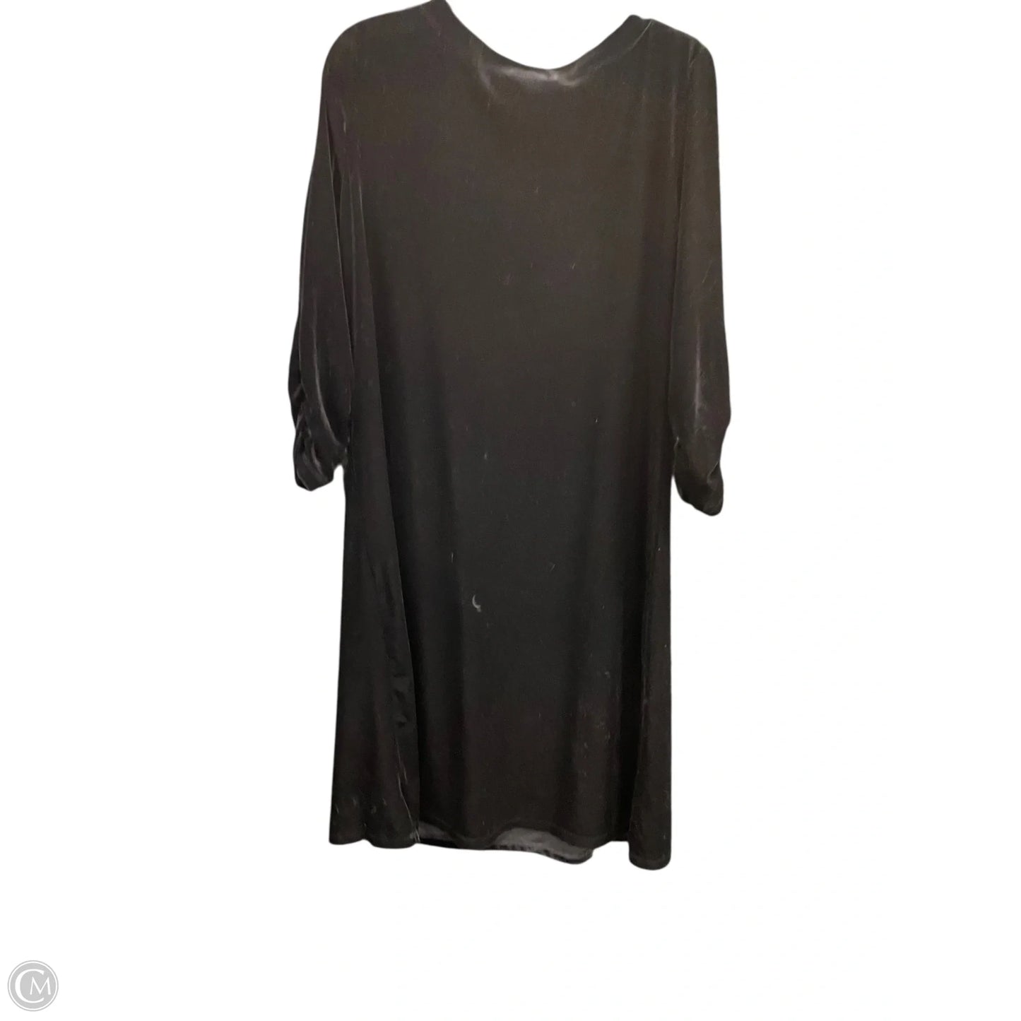 Dress Party Midi By Susan Graver In Black, Size: L