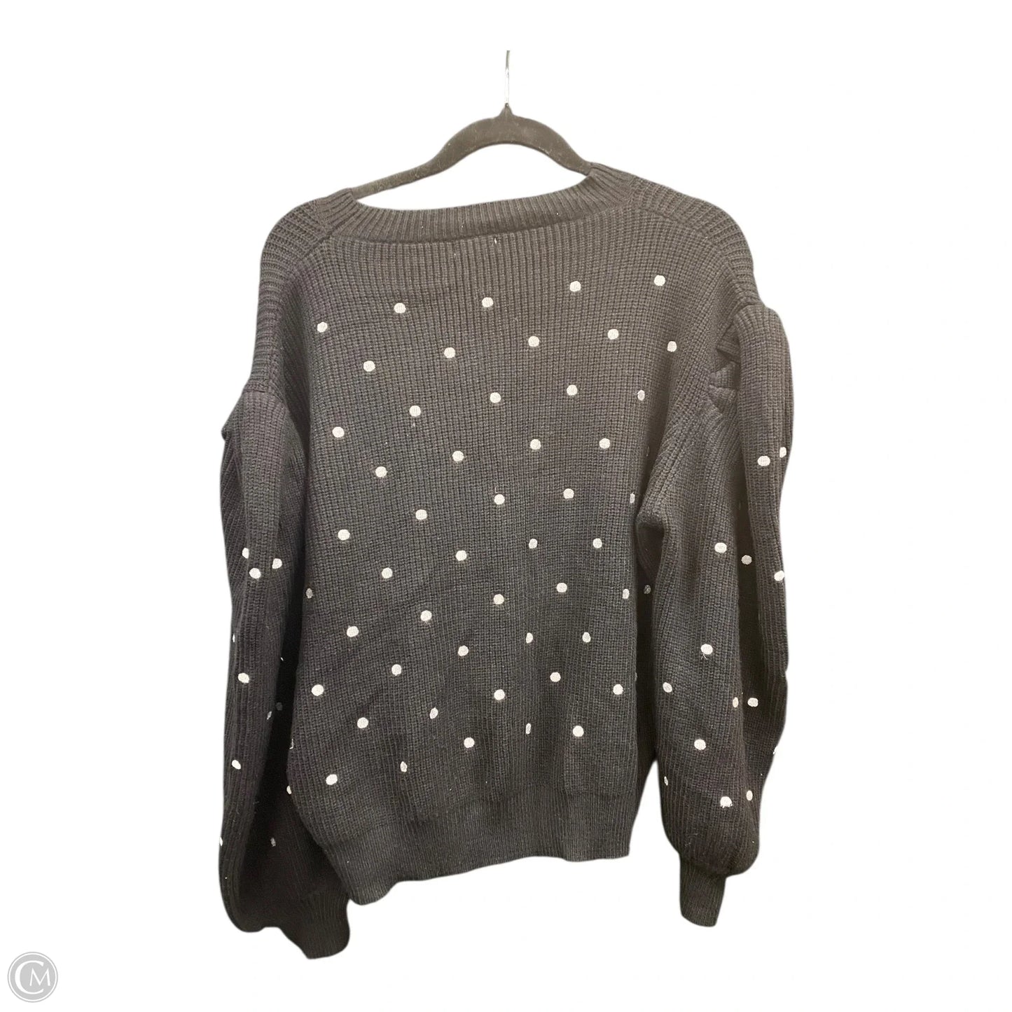 Sweater By Debut In Polkadot Pattern, Size: 1x