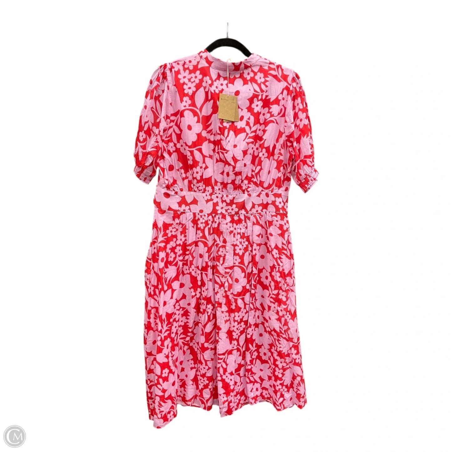Dress Casual Midi By Boden In Floral Print, Size: 12