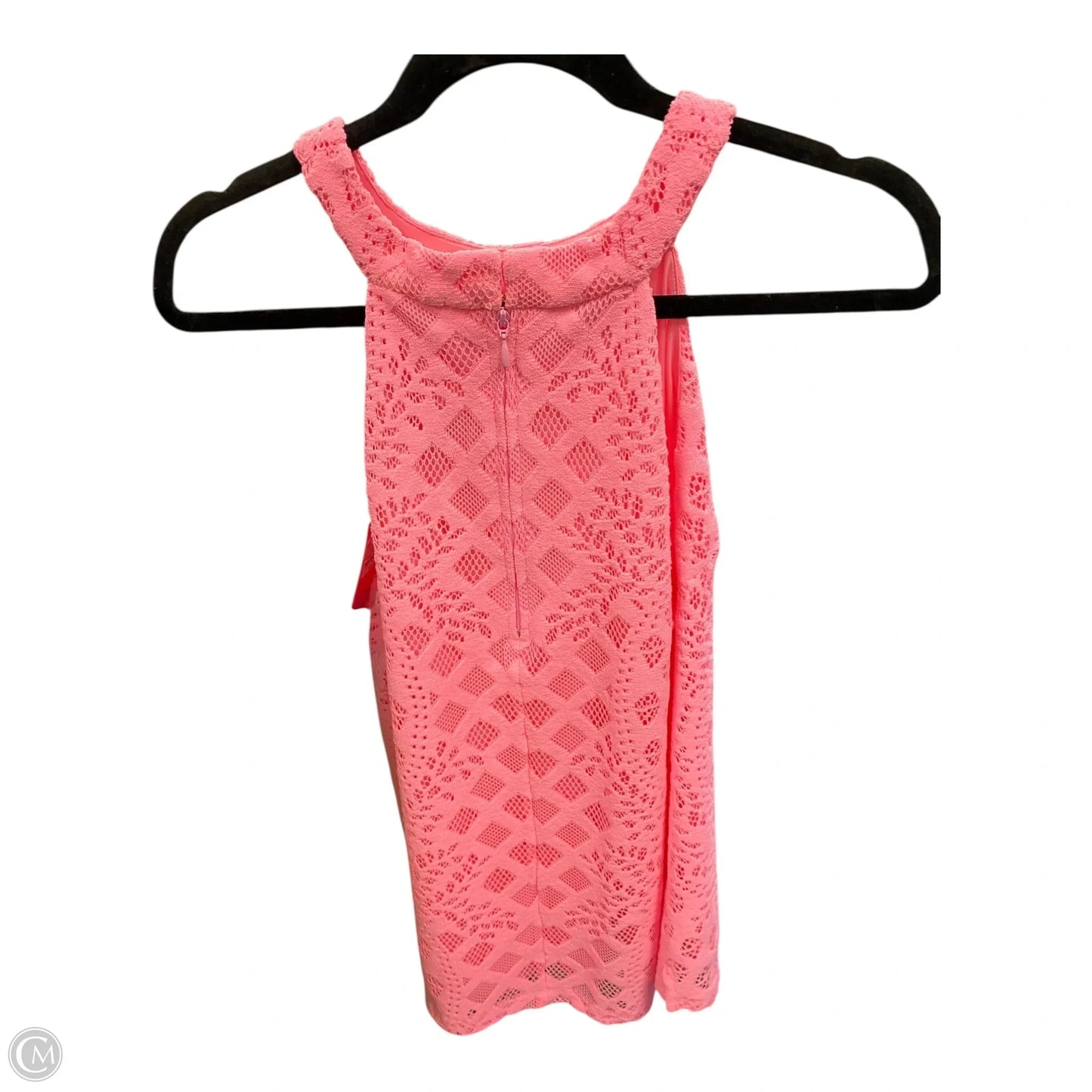 Top Sleeveless Designer By Lilly Pulitzer In Pink, Size: L
