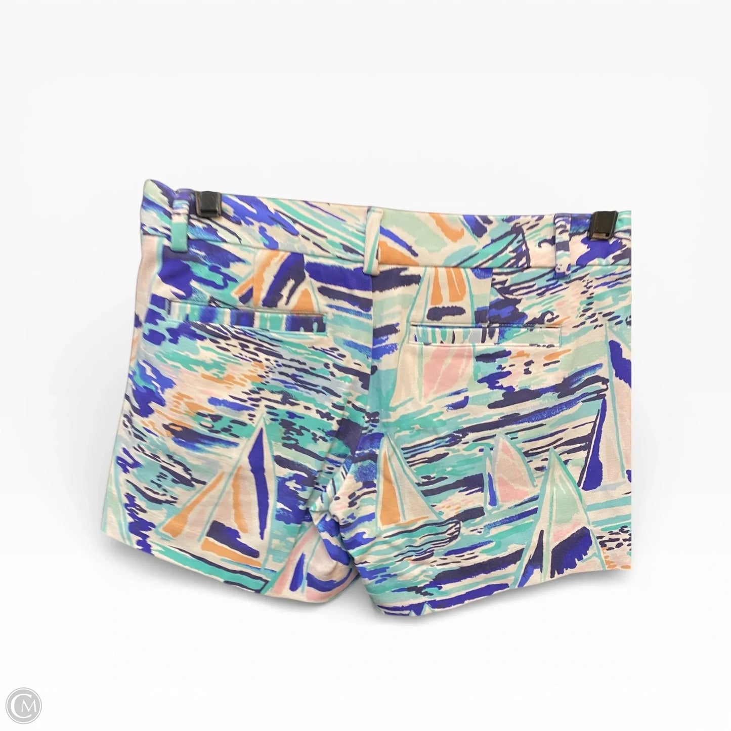 Shorts Designer By Lilly Pulitzer In Nautical Print, Size: 0x