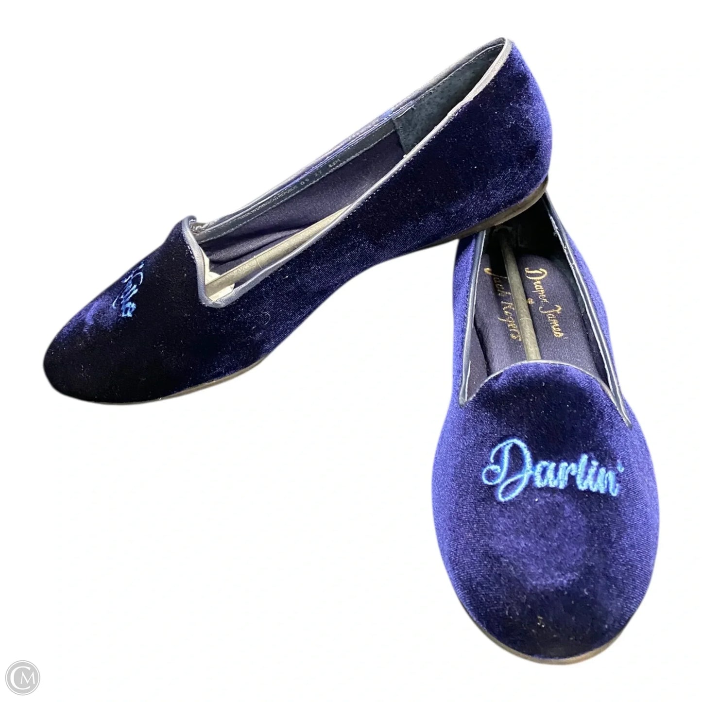 Shoes Flats By Draper James In Blue, Size: 8.5
