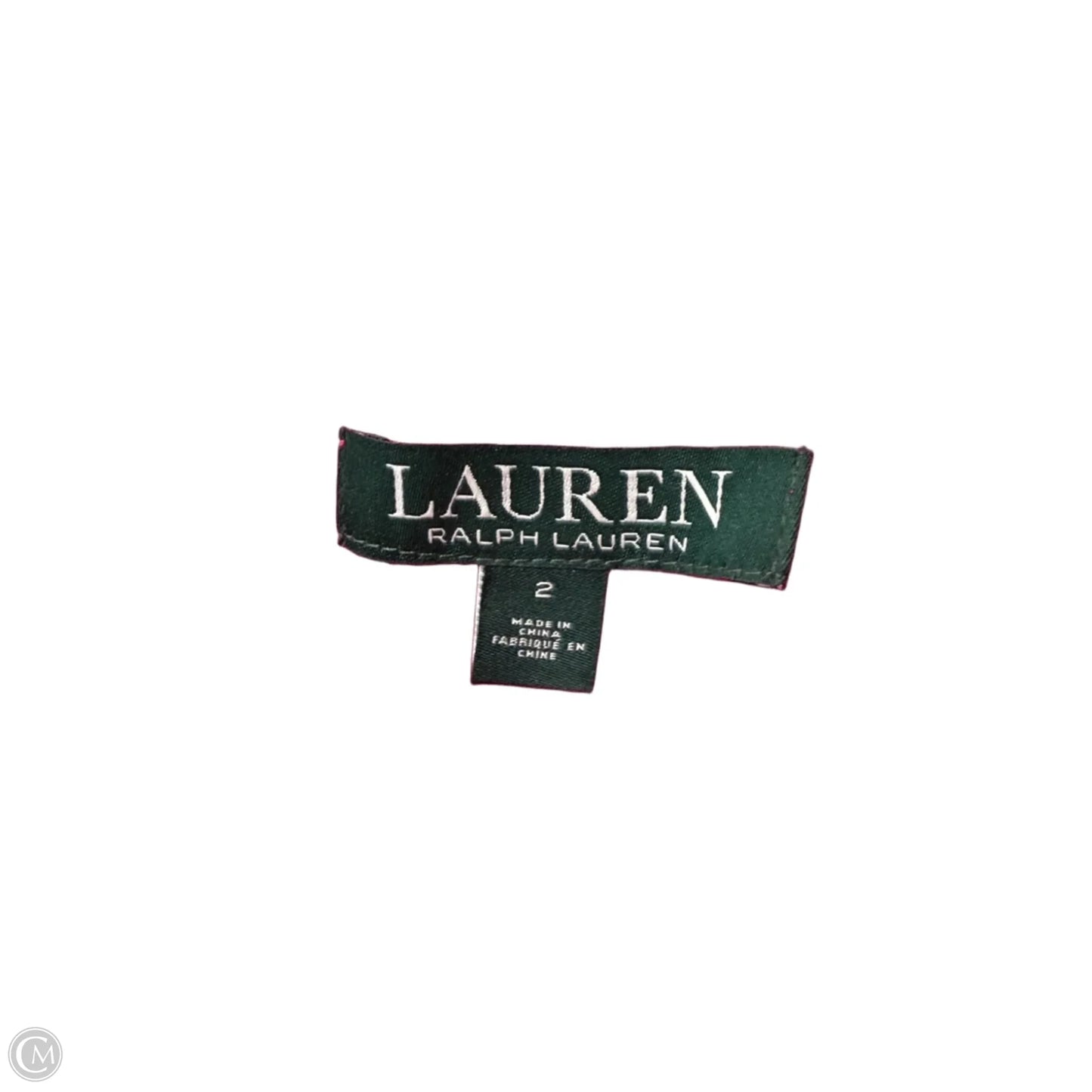 Dress Casual Short By Lauren By Ralph Lauren In Pink, Size: 2