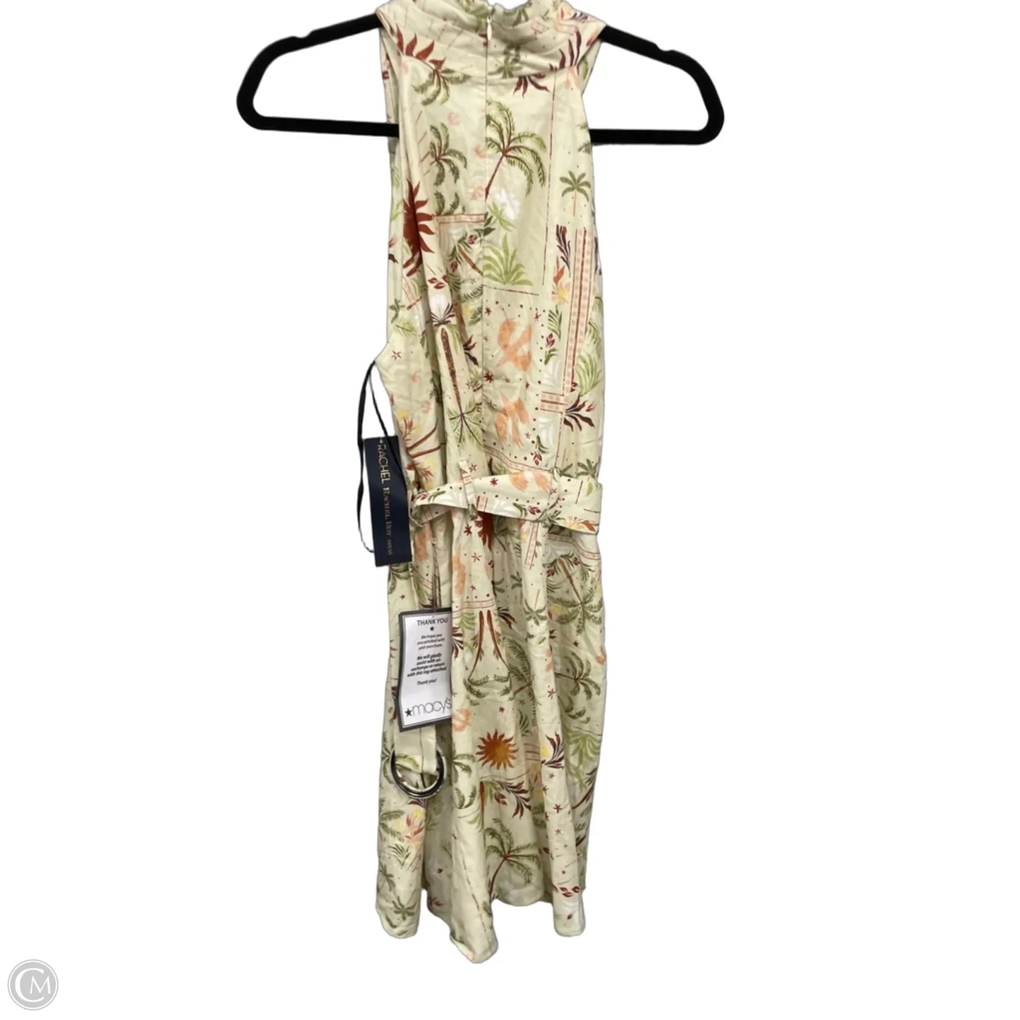 Dress Casual Midi By Rachel Roy In Cream & Green, Size: 14