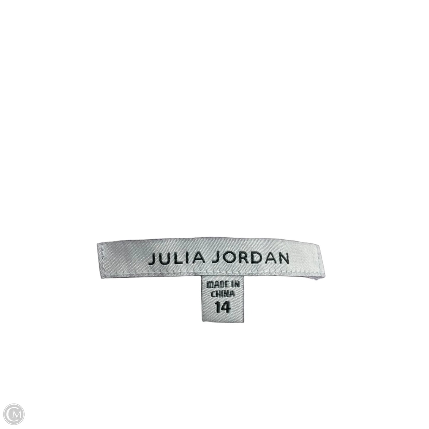 Dress Casual Maxi By Julia Jordan In Green & Purple, Size: 14