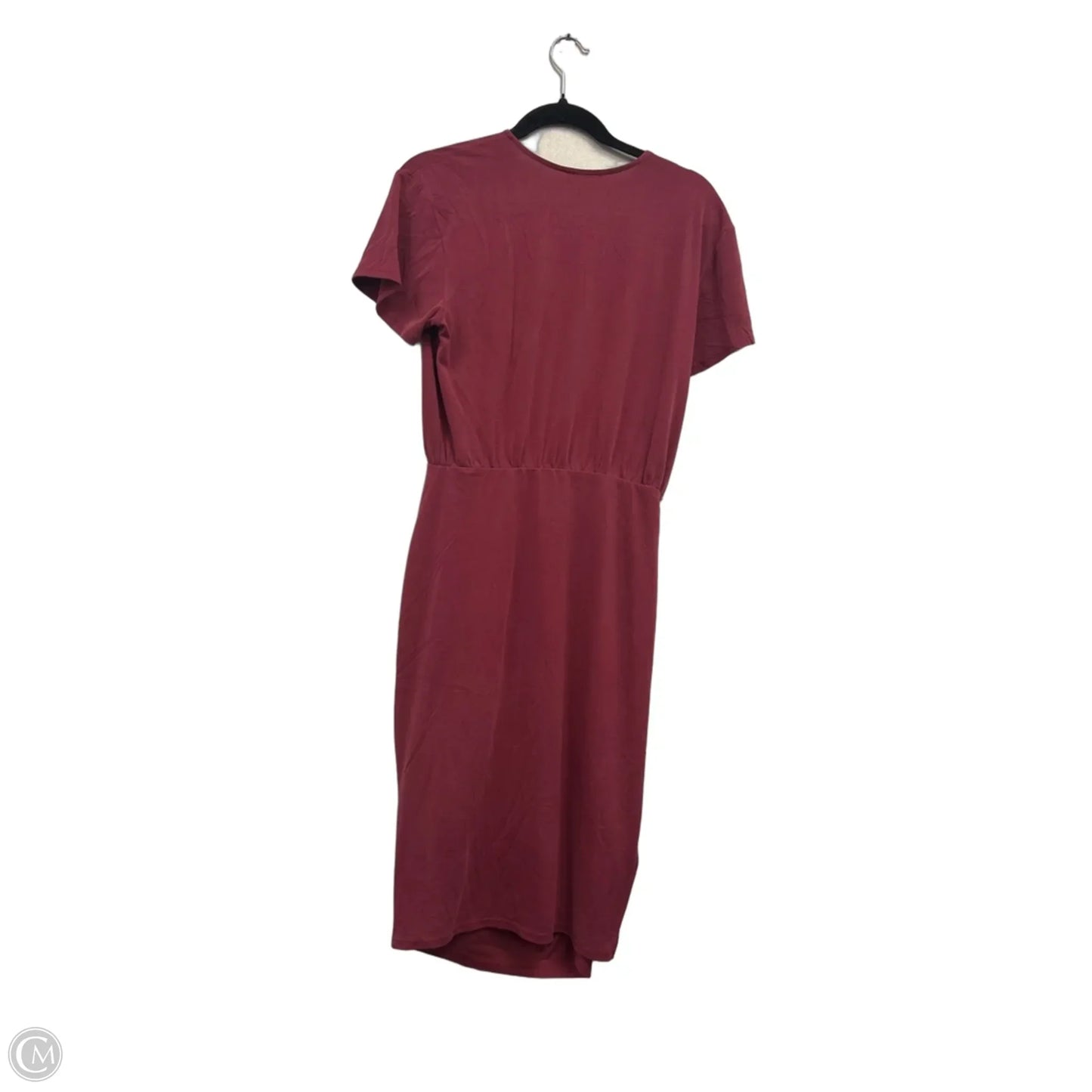 Dress Casual Midi By Express In Pink, Size: M