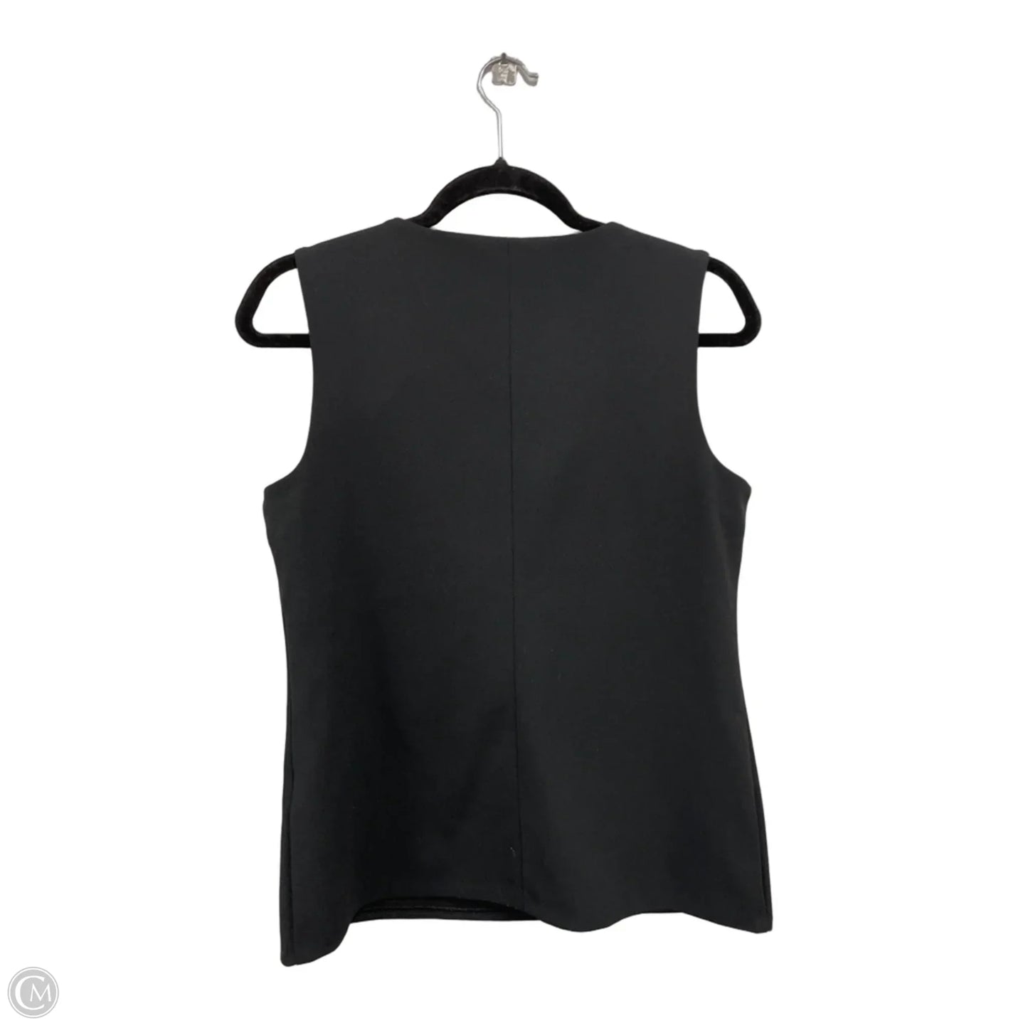 Blouse Sleeveless By Banana Republic In Black, Size: S