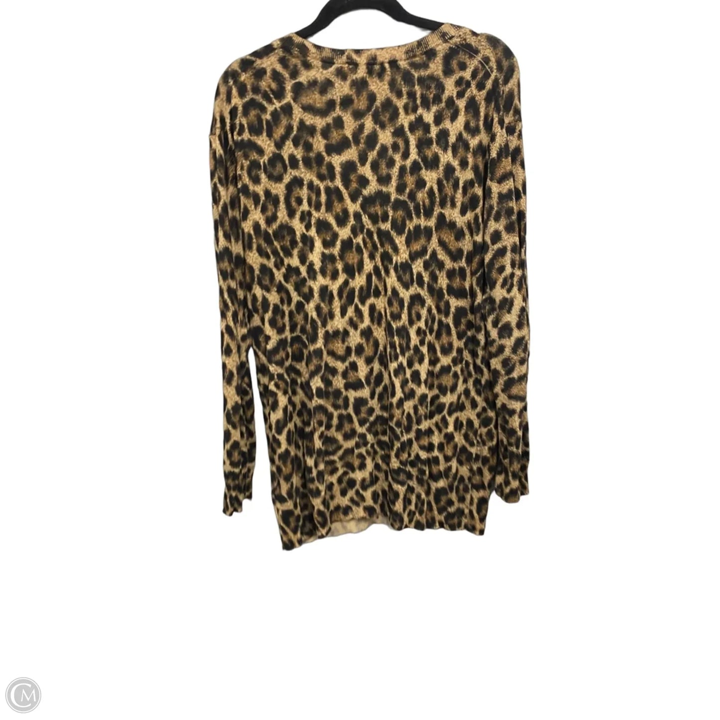 Sweater By Michael By Michael Kors In Black & Brown, Size: L