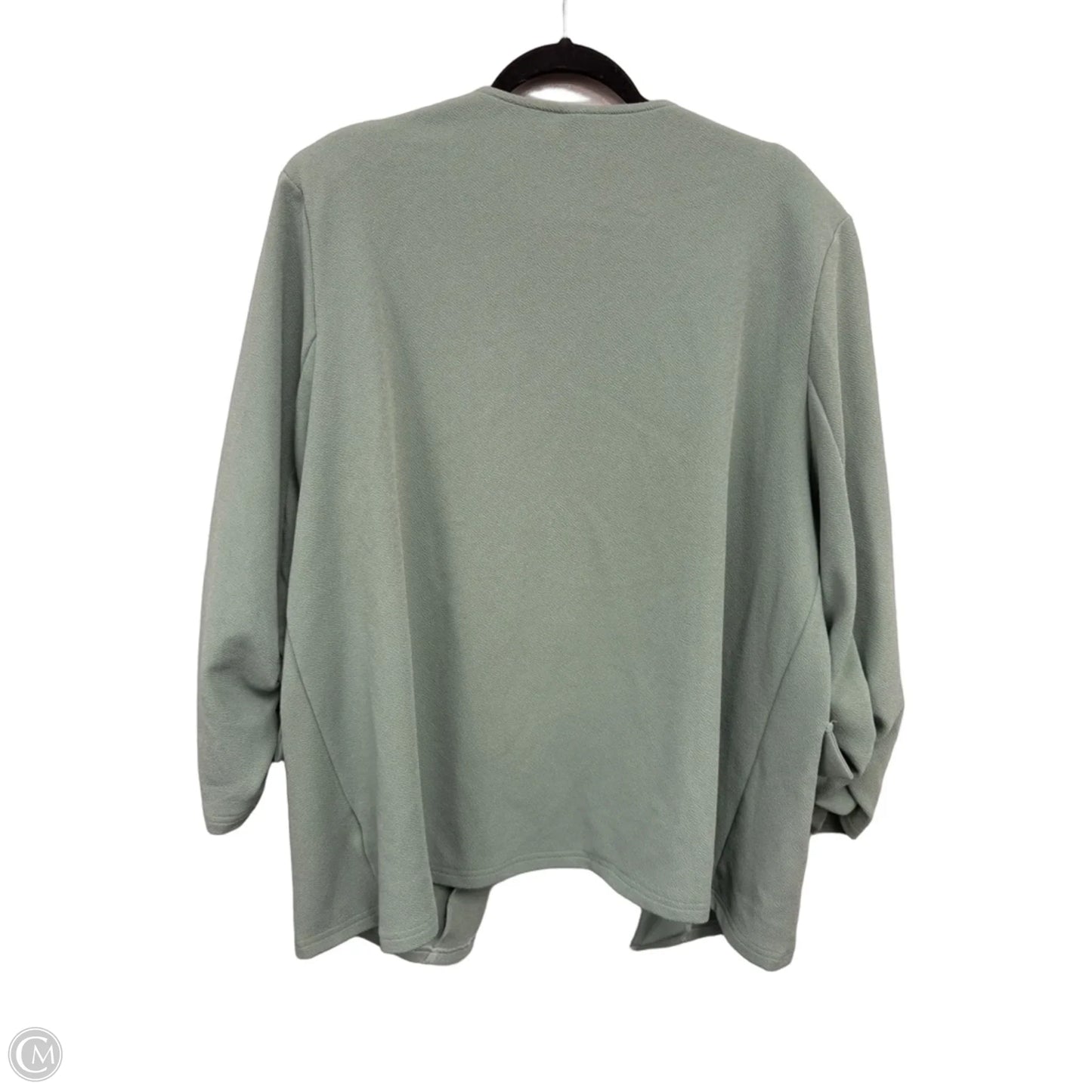 Cardigan By Shein In Green, Size: 3x