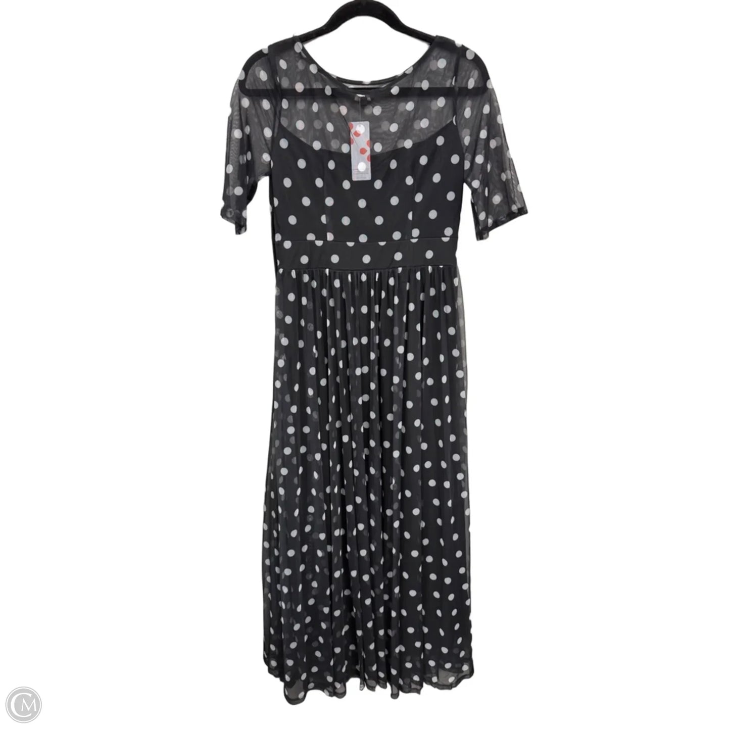 Dress Casual Maxi By Clothes Mentor In Black & White, Size: S