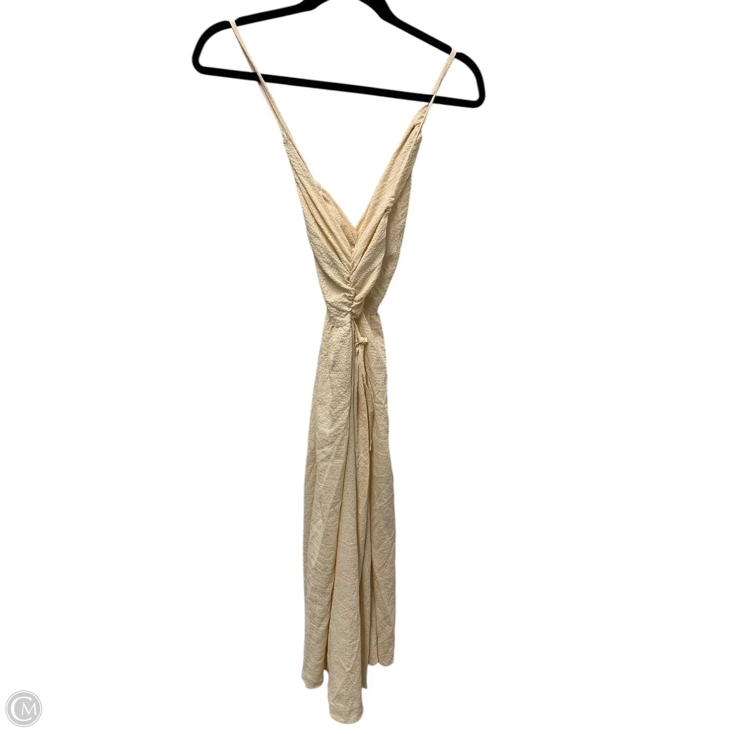 Dress Casual Maxi By Commense In Cream, Size: S