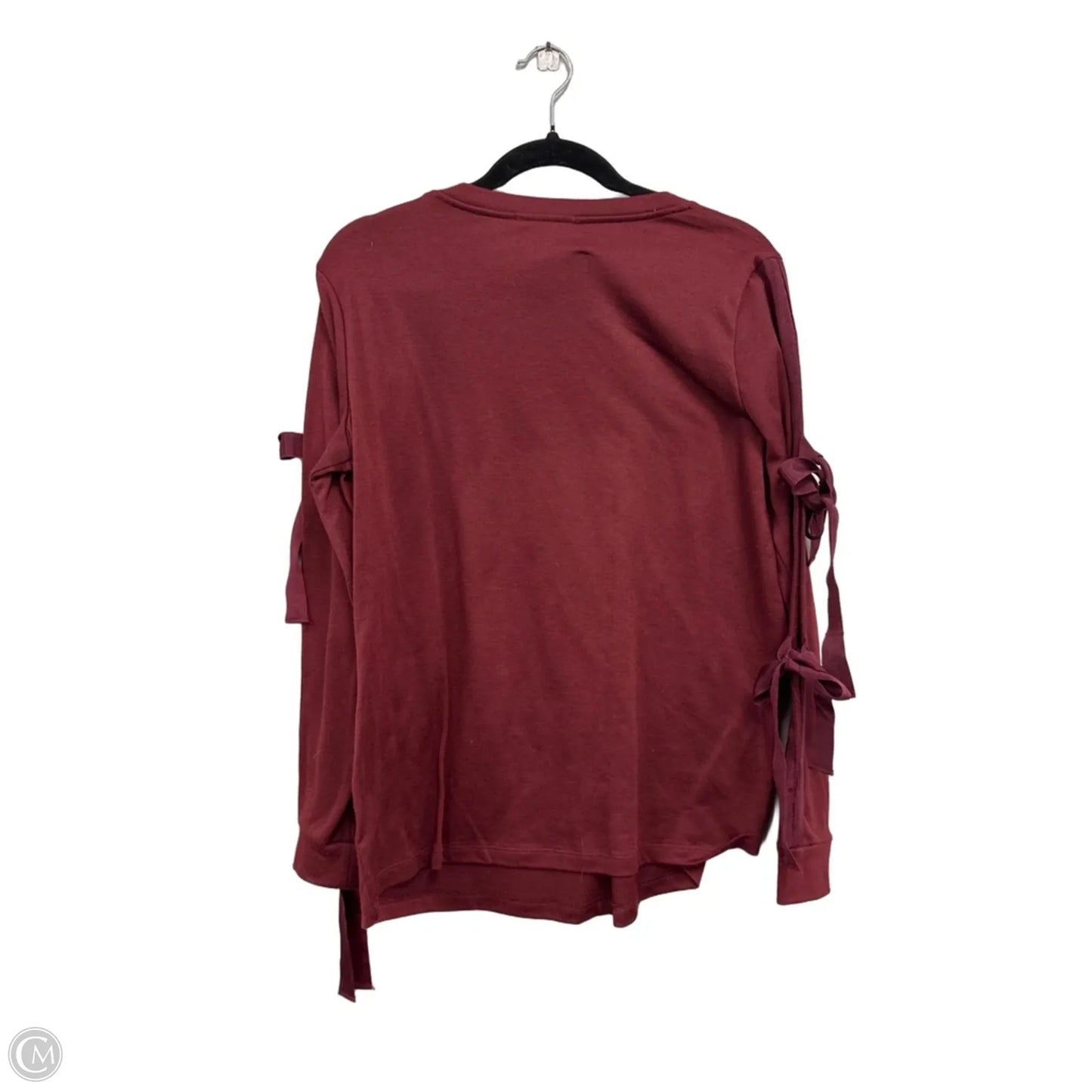Top Long Sleeve By Pleione In Red, Size: M