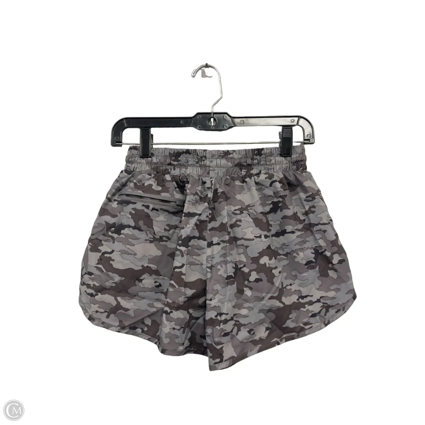 Athletic Shorts By Mono B In Grey, Size: M