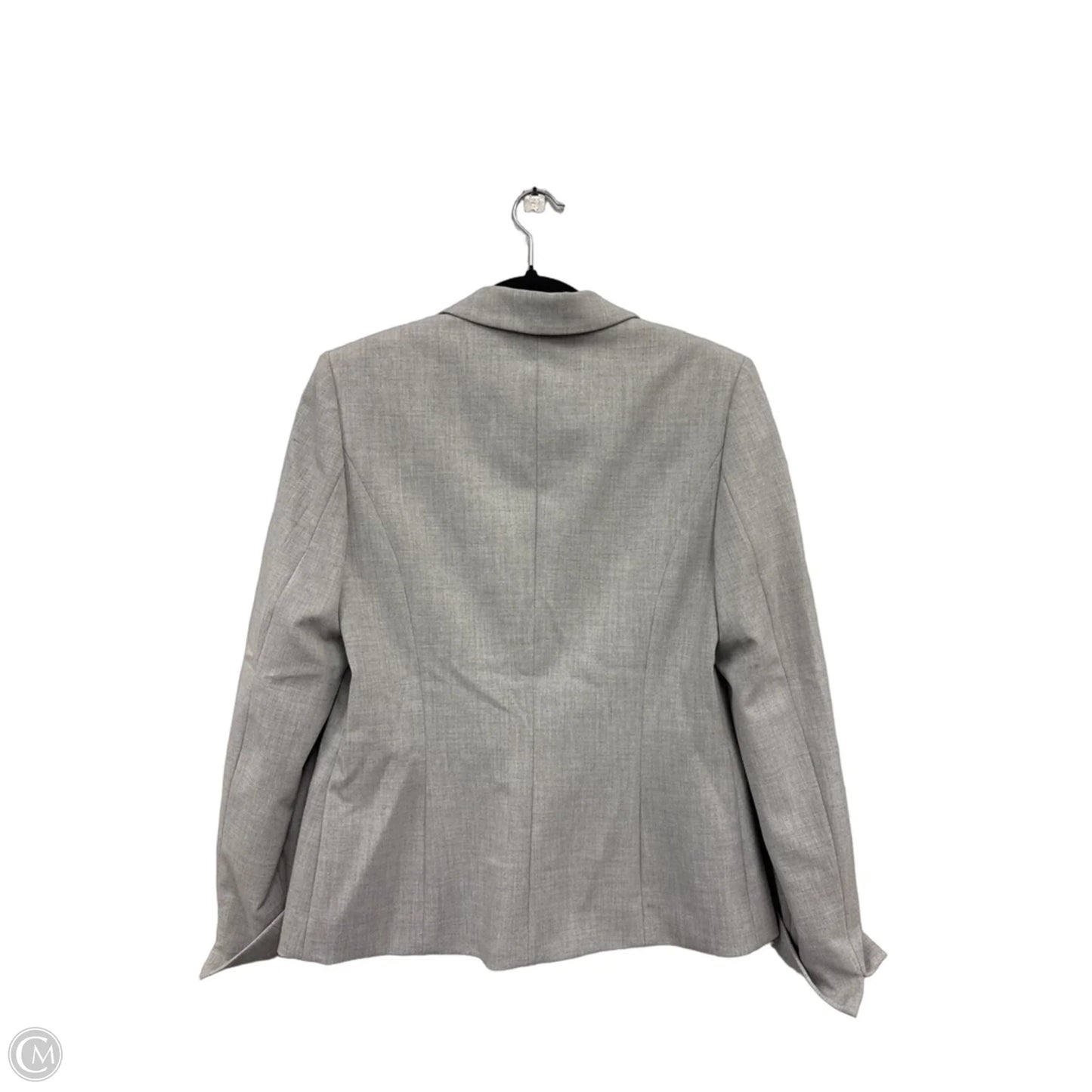 Blazer By Calvin Klein In Grey, Size: S