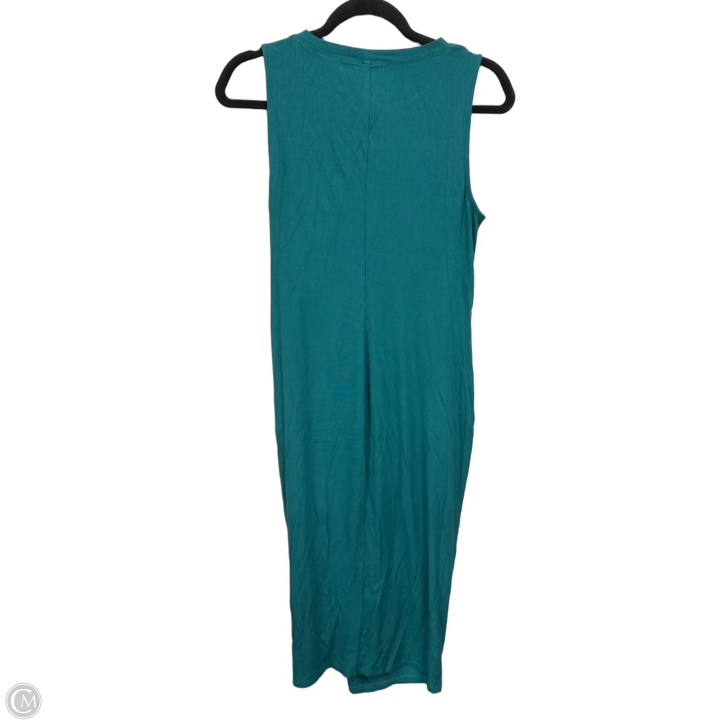 Dress Casual Midi By Nine Britton In Teal, Size: Lp
