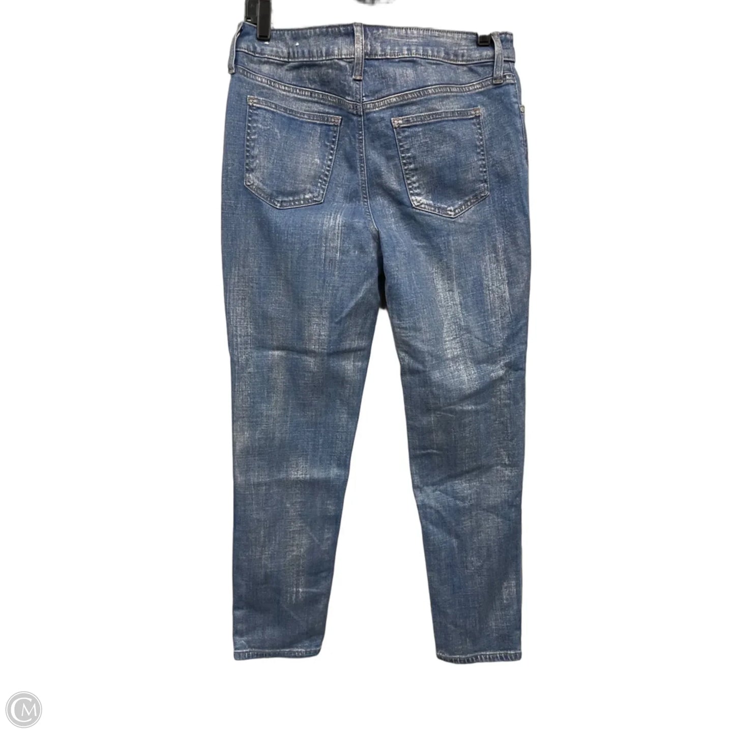 Jeans Skinny By Chicos In Blue Denim, Size: 6