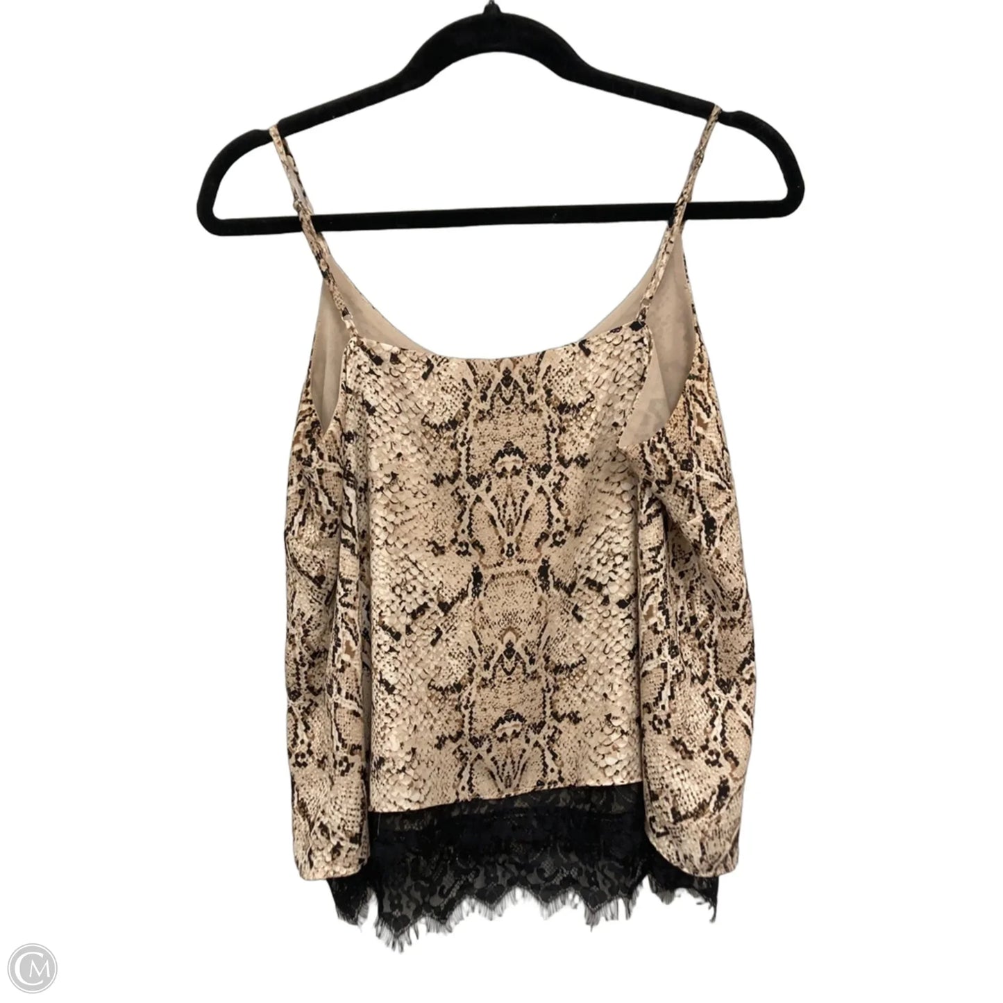 Top Cami By Rachel Zoe In Snakeskin Print, Size: M