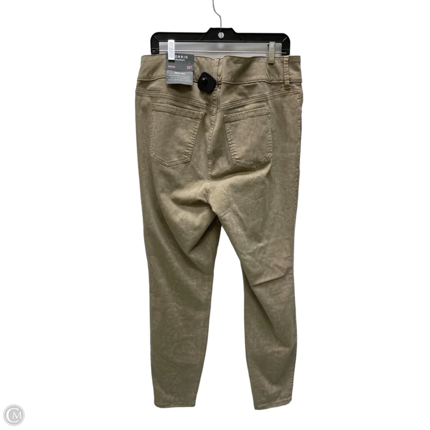 Jeans Straight By Torrid In Brown, Size: 16