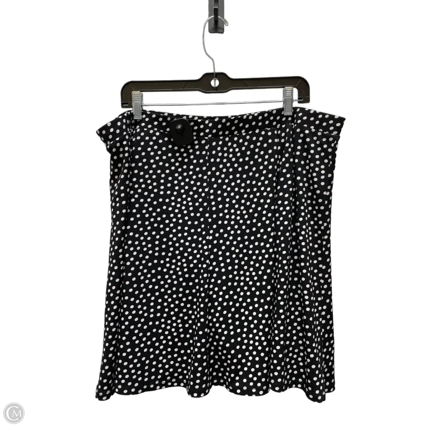 Skort By Susan Graver In Polkadot Pattern, Size: 18