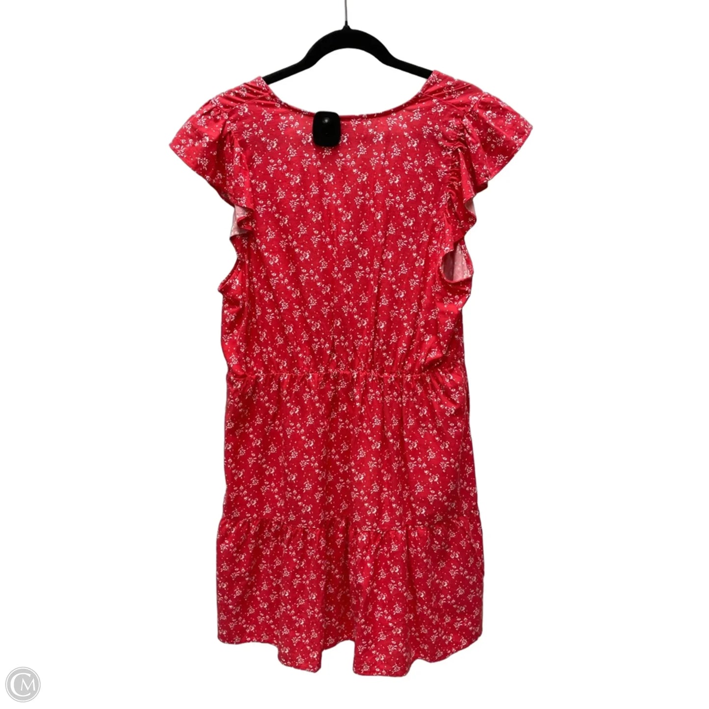 Dress Casual Short By Universal Thread In Red & White, Size: L
