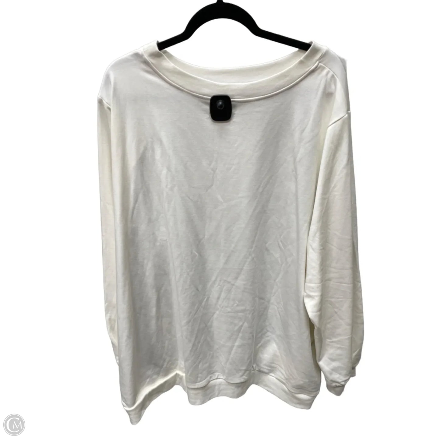 Top Long Sleeve Designer By Jason Wu In Floral Print, Size: 4x