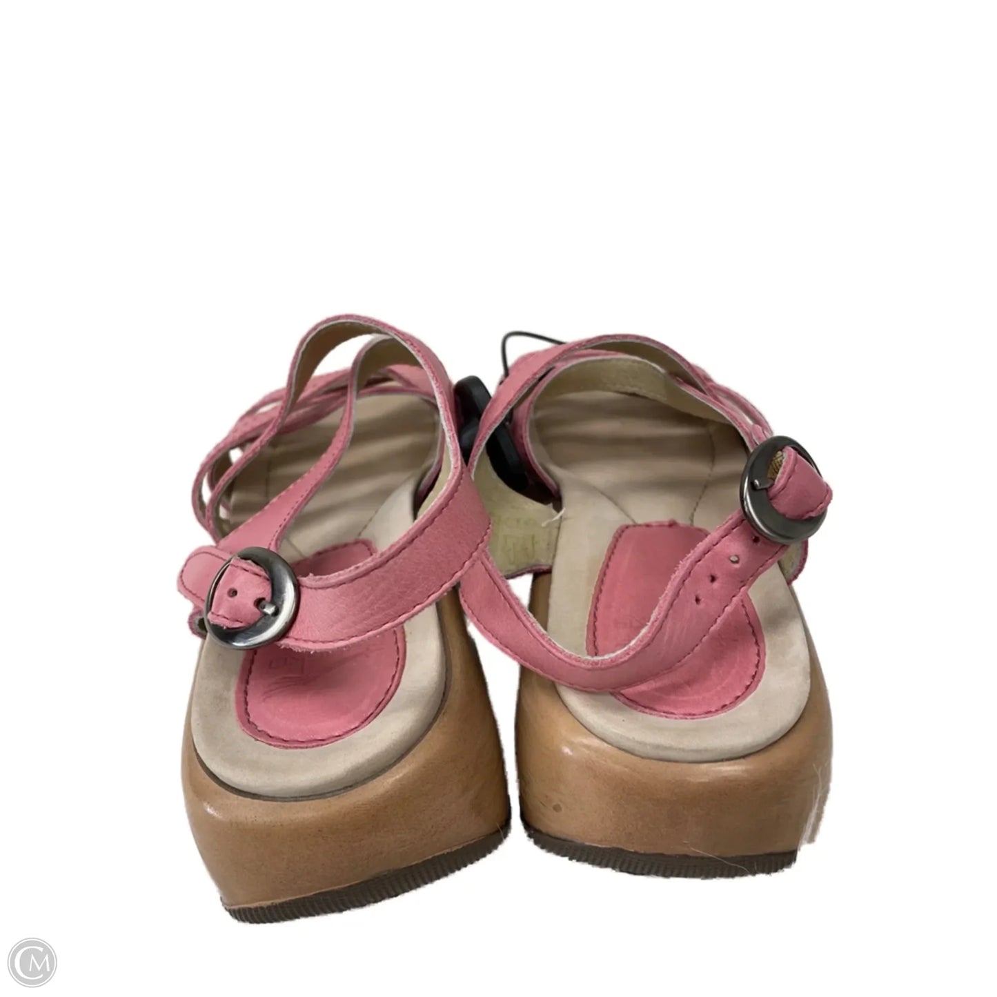 Sandals Heels Wedge By Danskin In Pink, Size: 6