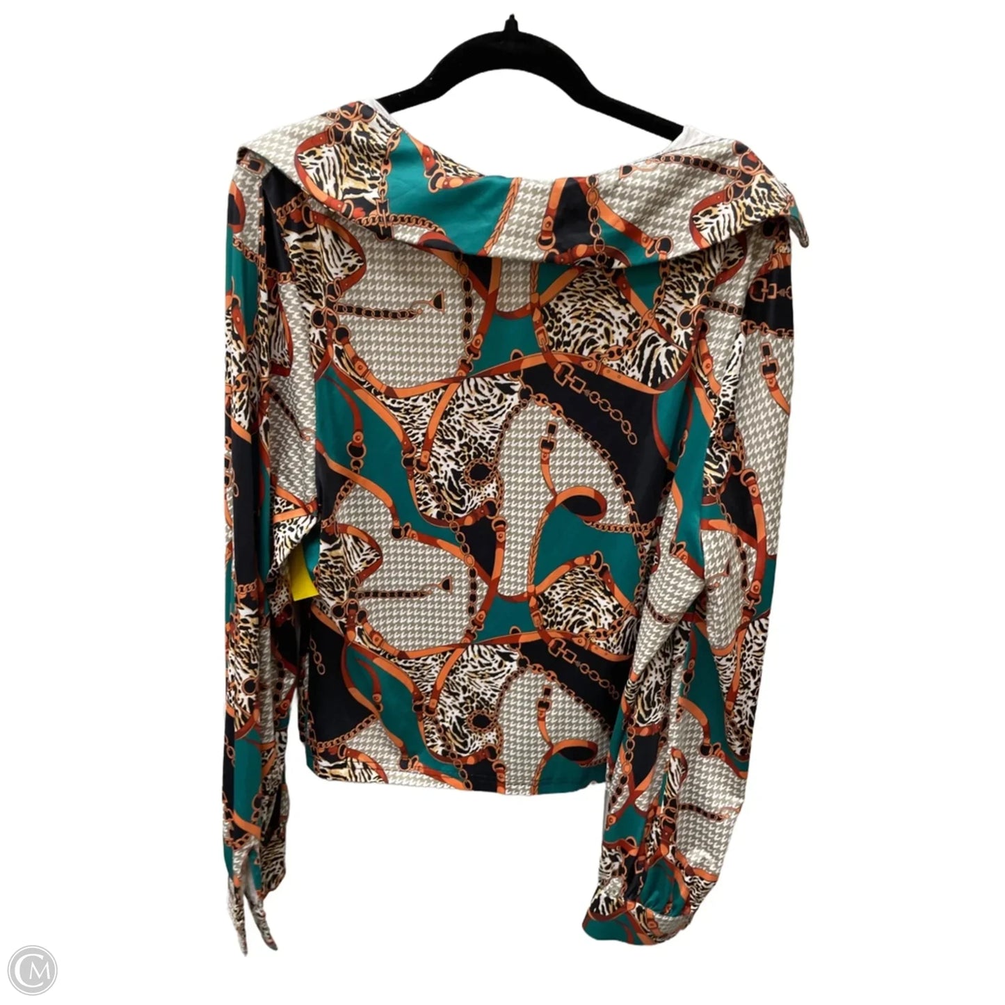 Top Long Sleeve By Shein In Multi-colored, Size: 3x