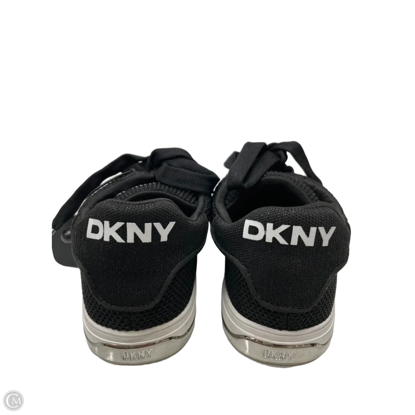 Shoes Sneakers By Dkny In Black & White, Size: 9.5