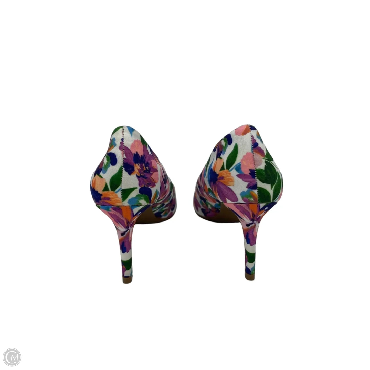 Shoes Heels Stiletto By Kelly And Katie In Floral Print, Size: 6.5
