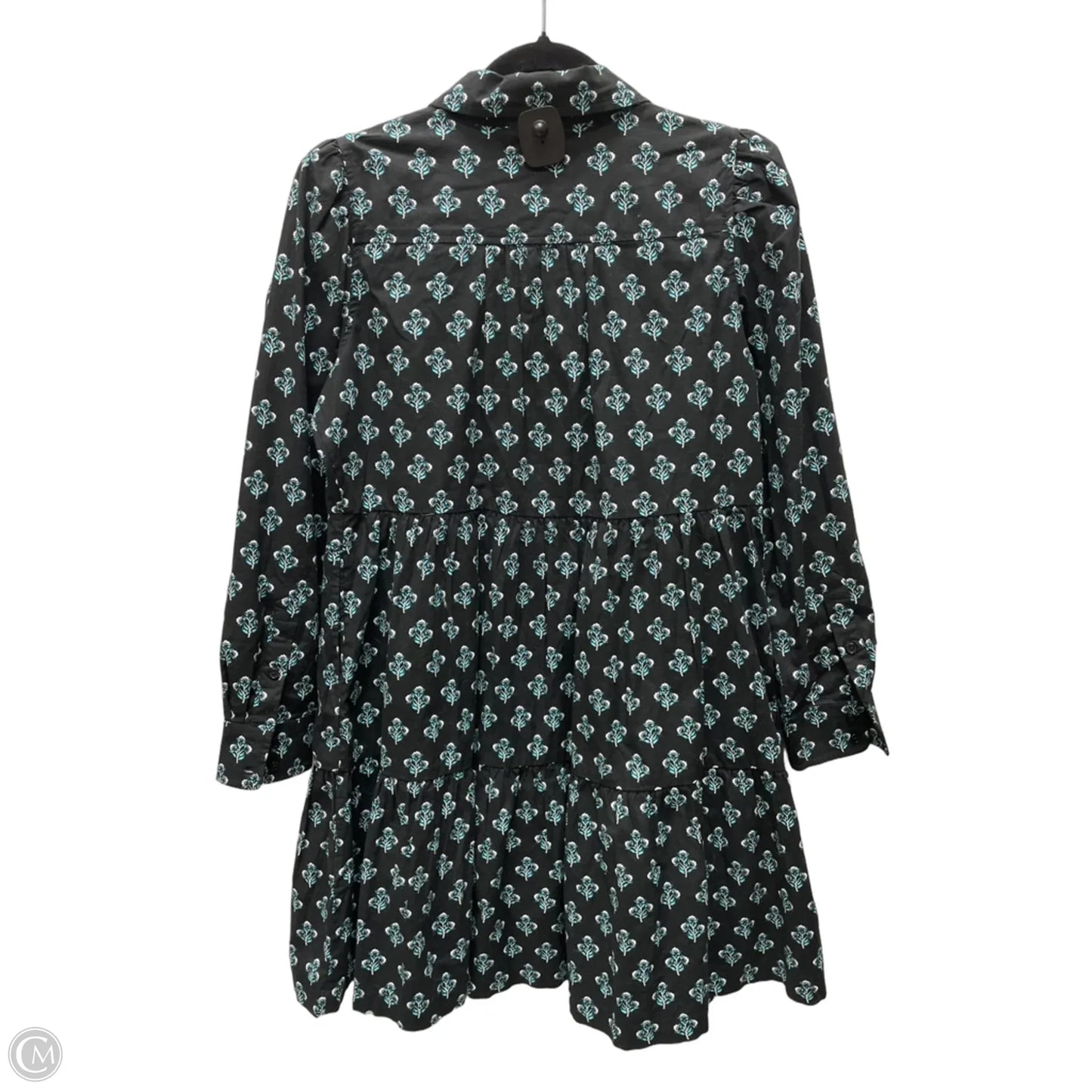 Dress Casual Short By Crown And Ivy In Black & Blue, Size: S