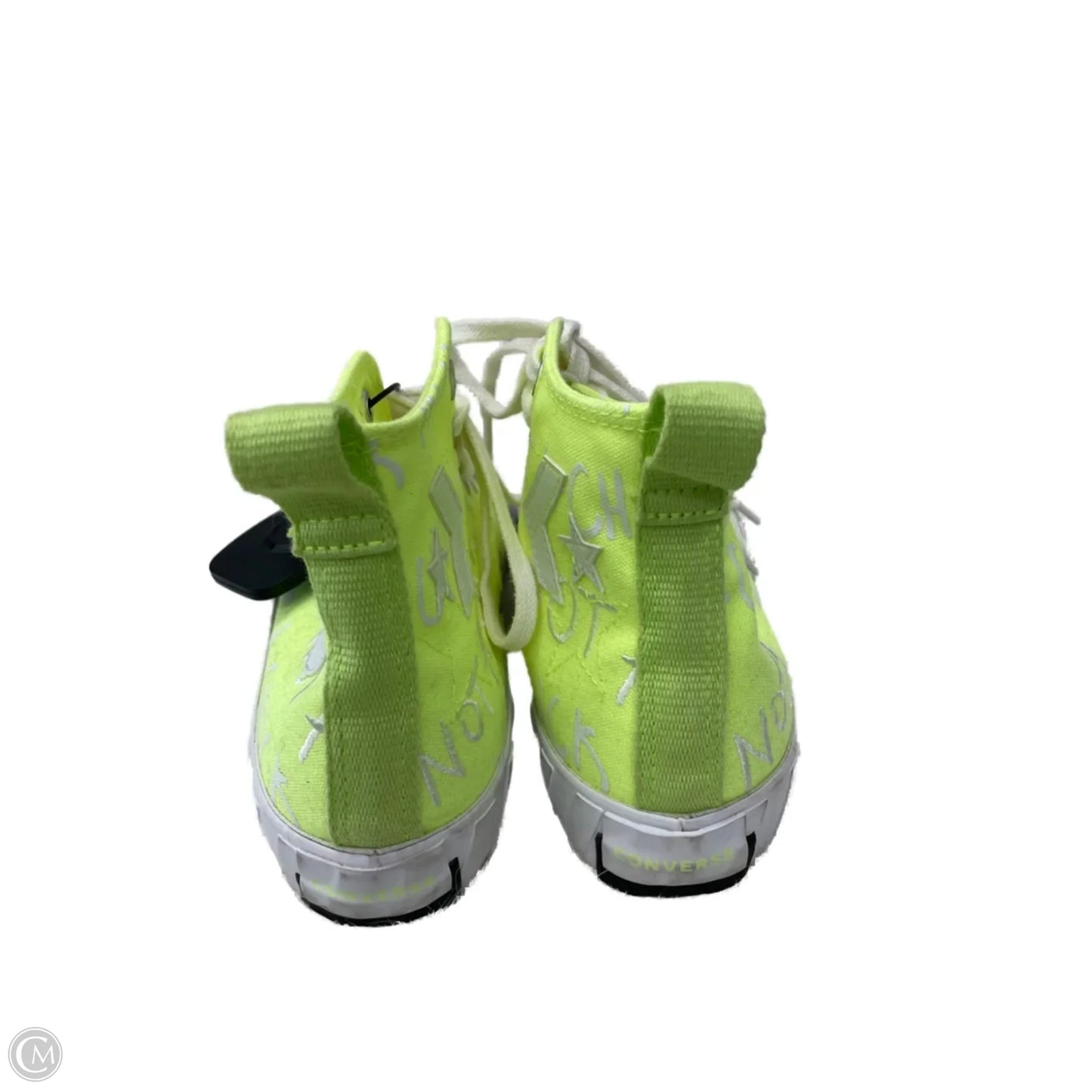 Shoes Sneakers By Converse In Green & White, Size: 7.5