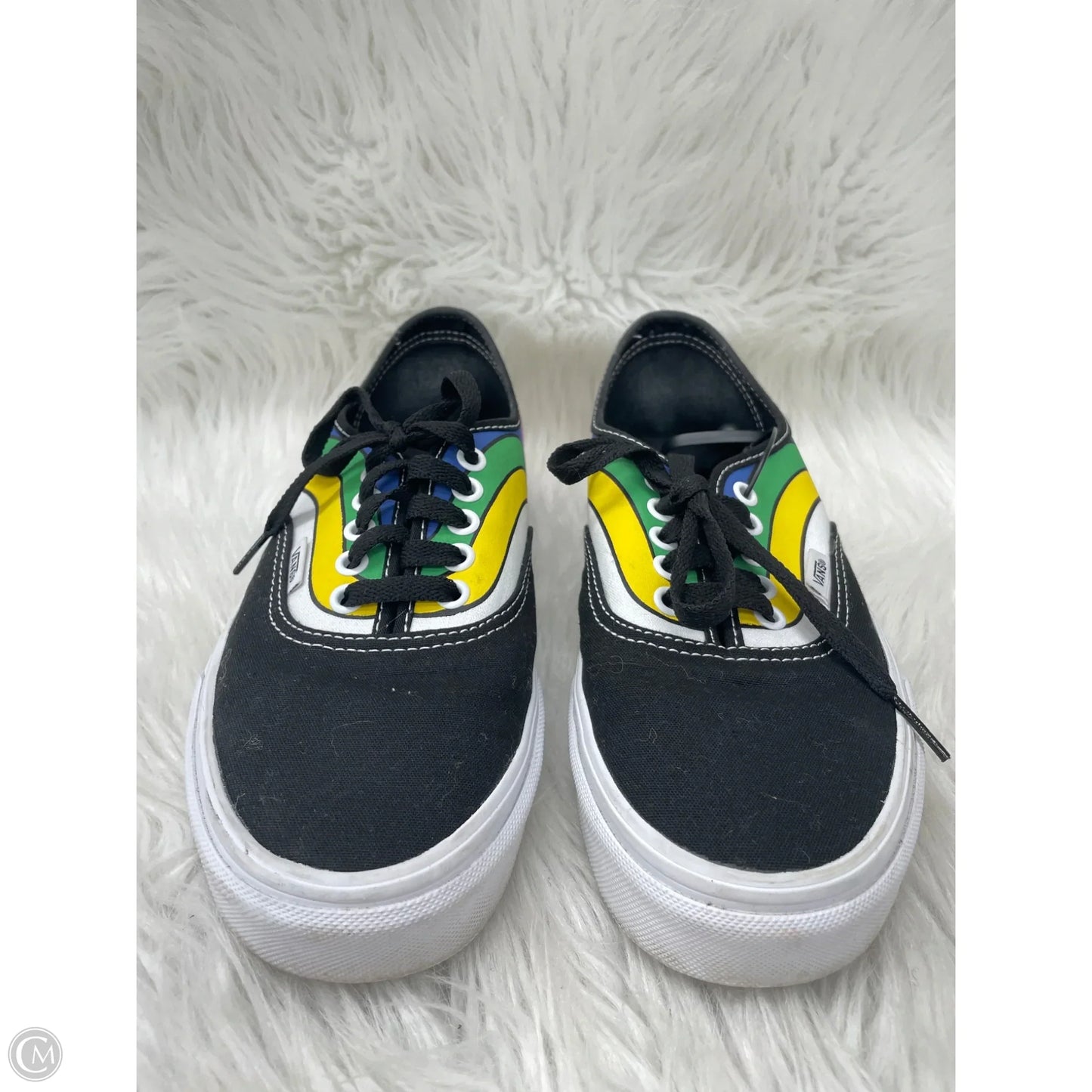 Shoes Sneakers By Vans In Multi-colored, Size: 9.5