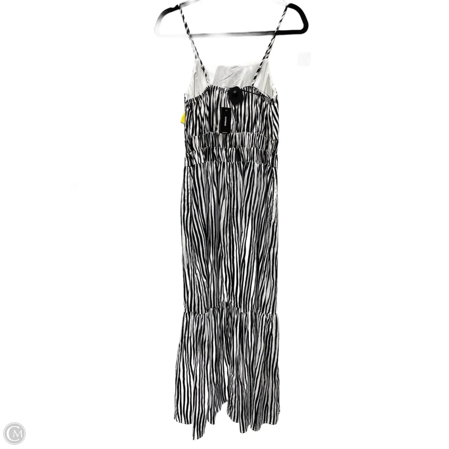 Dress Casual Maxi By Express In Zebra Print, Size: Xs