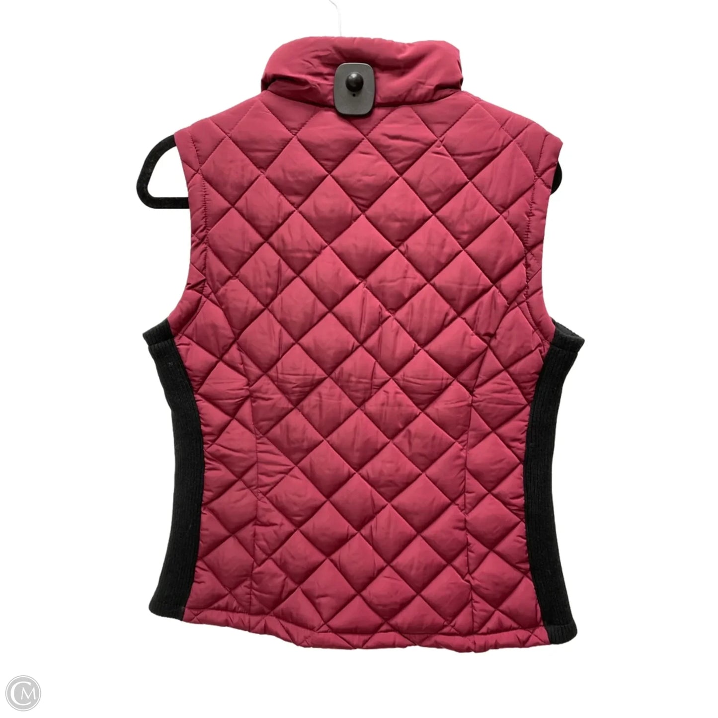 Vest Puffer & Quilted By Andrew Marc In Maroon, Size: S