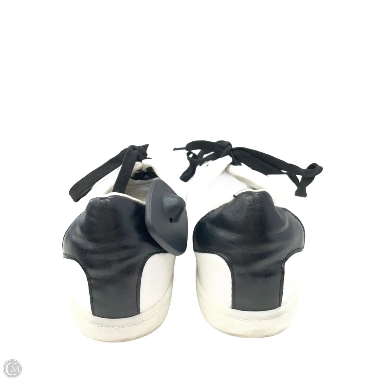 Shoes Sneakers By Cme In Black & White, Size: 9
