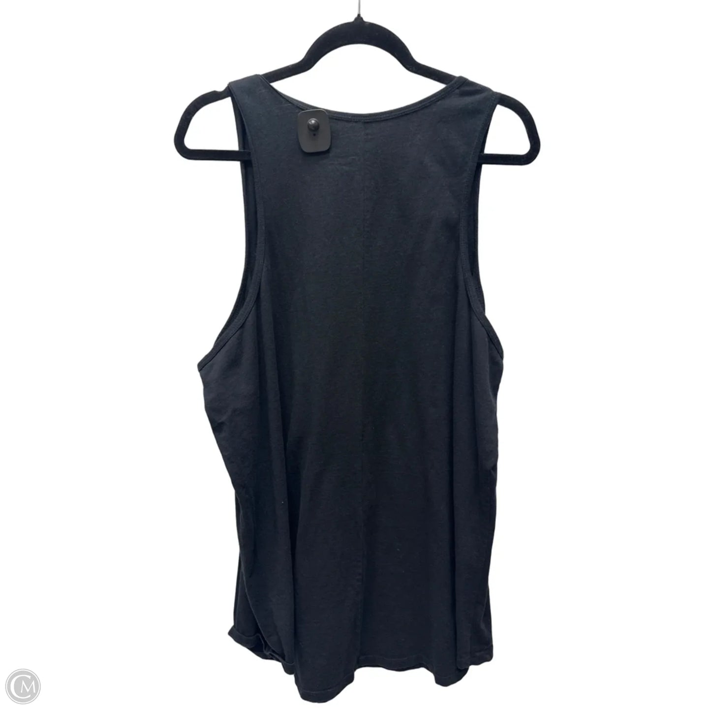 Top Sleeveless By Torrid In Black & Gold, Size: 3x