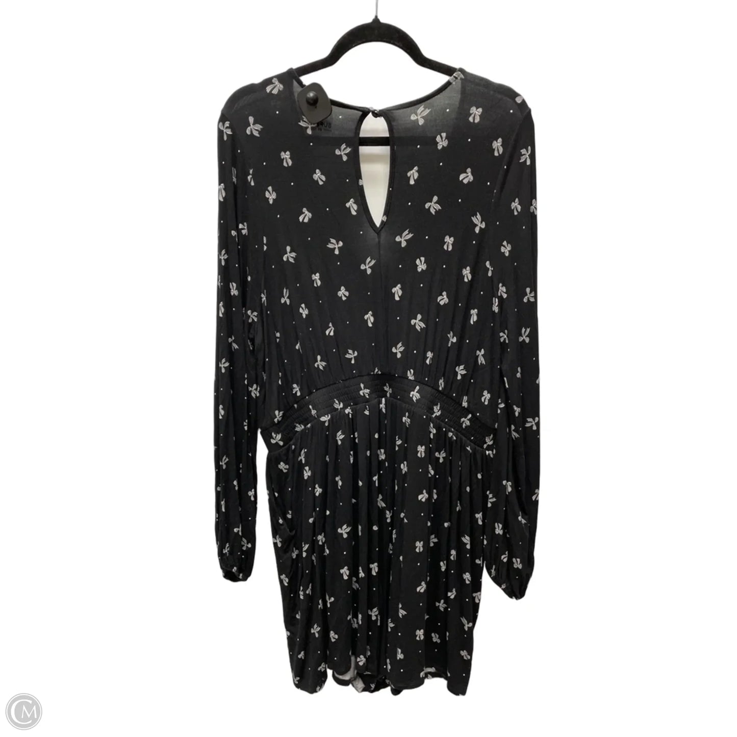 Romper By Torrid In Black & White, Size: 1x