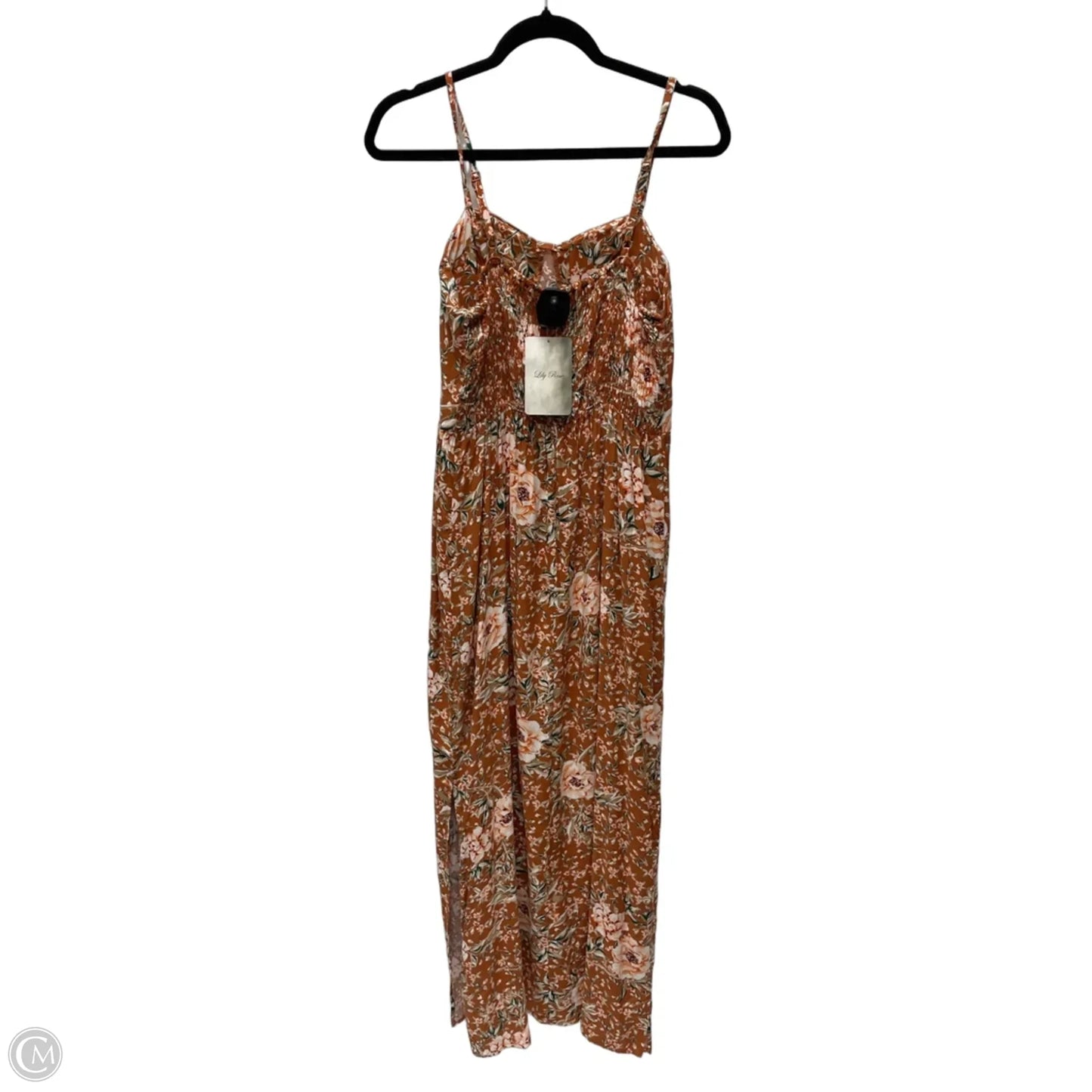 Dress Casual Maxi By Lila Rose In Floral Print, Size: M