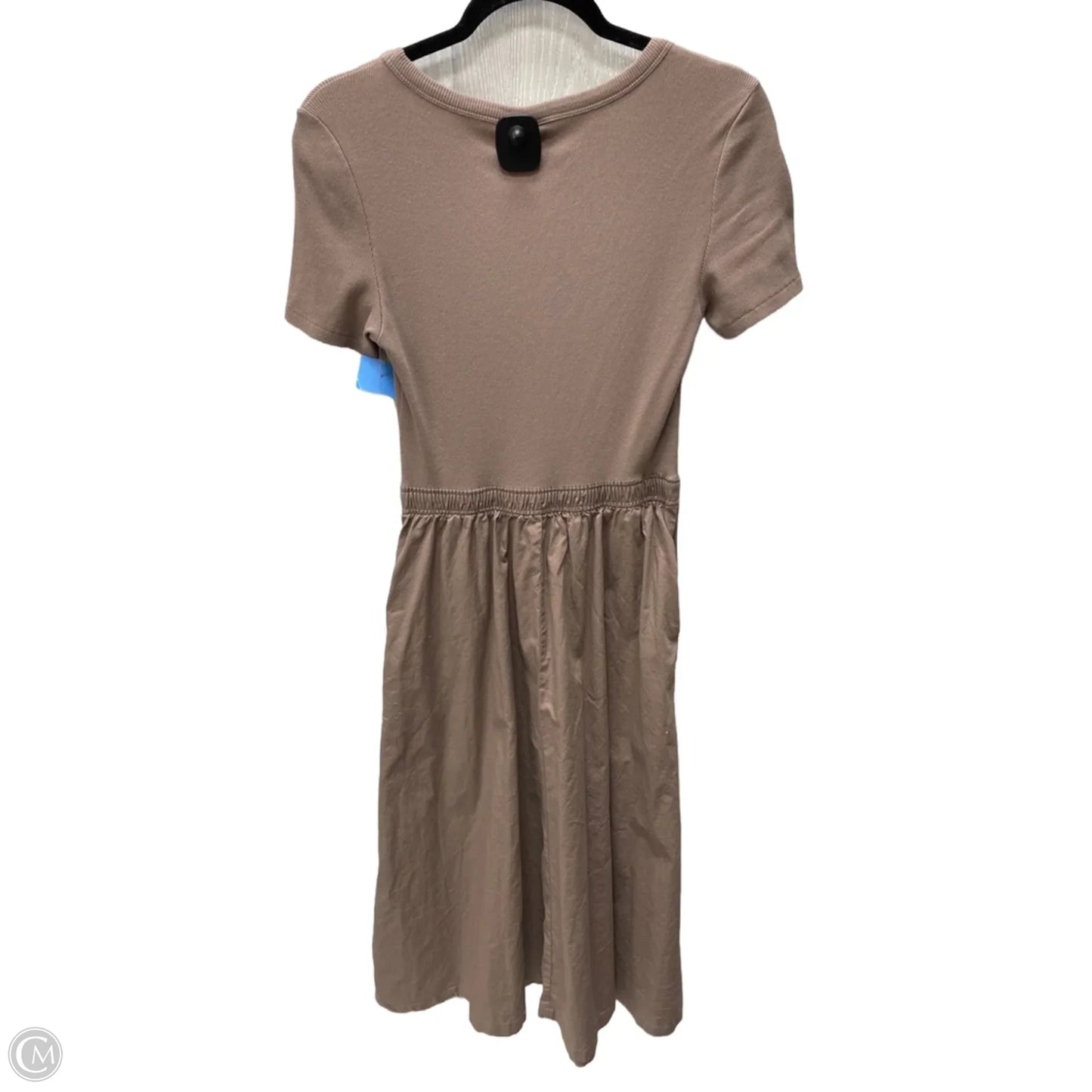 Dress Casual Midi By Gap In Taupe, Size: S