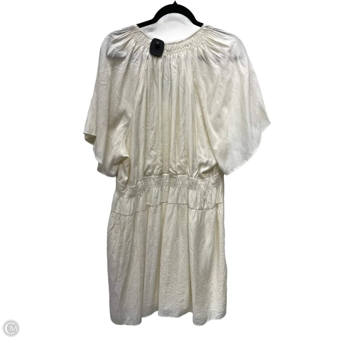 Dress Casual Short By H&m In Cream, Size: 2x