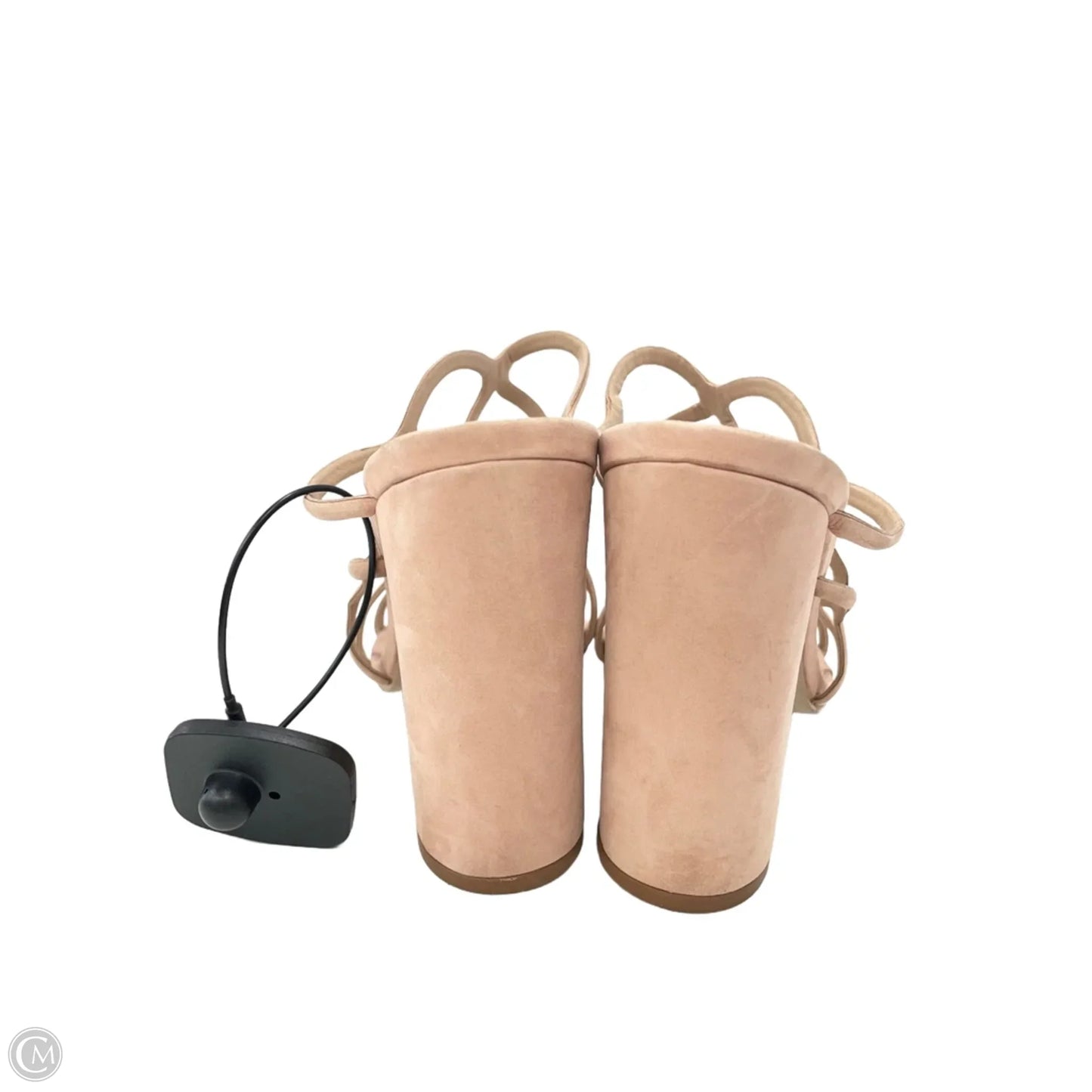 Sandals Heels Block By Steve Madden In Pink, Size: 7