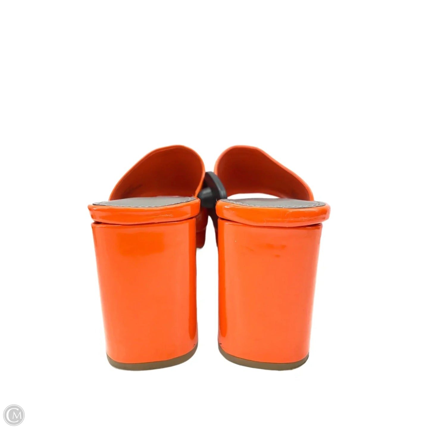 Shoes Heels Block By Worthington In Orange, Size: 8.5